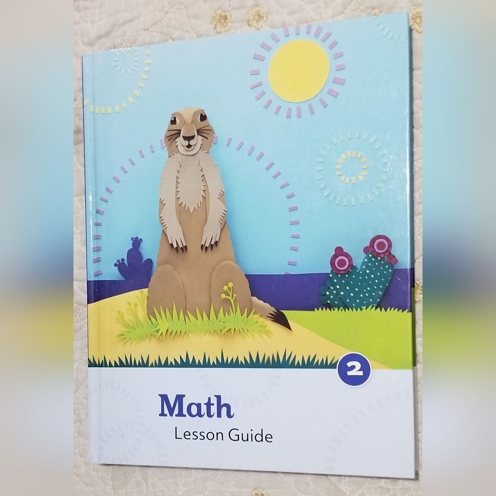 K12 math lesson guide #2 book